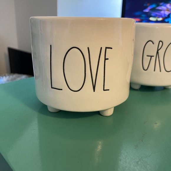 Set of 5 Rae Dunn Mini Planters - Picture 6 of 11